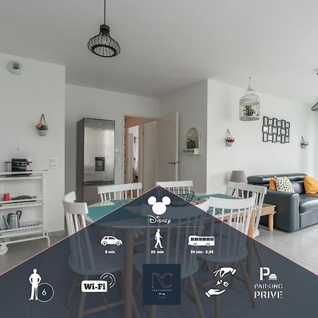 *Disneyland-Paris* 6Pers, Netflix, Wi-Fi, Parking Монтеврен Екстериор снимка